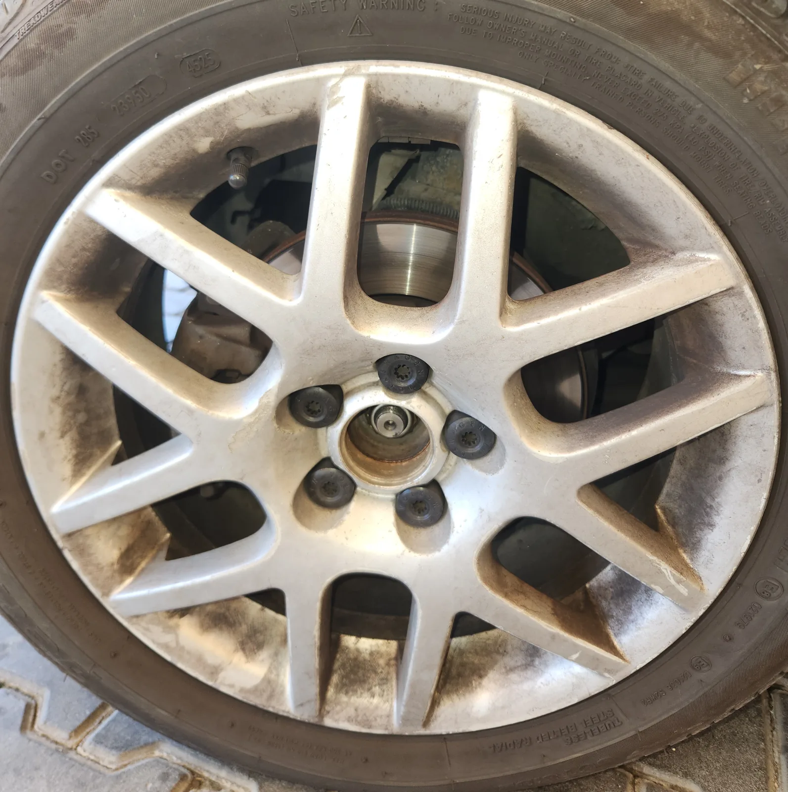 Montreal II wheel cosmetic condition