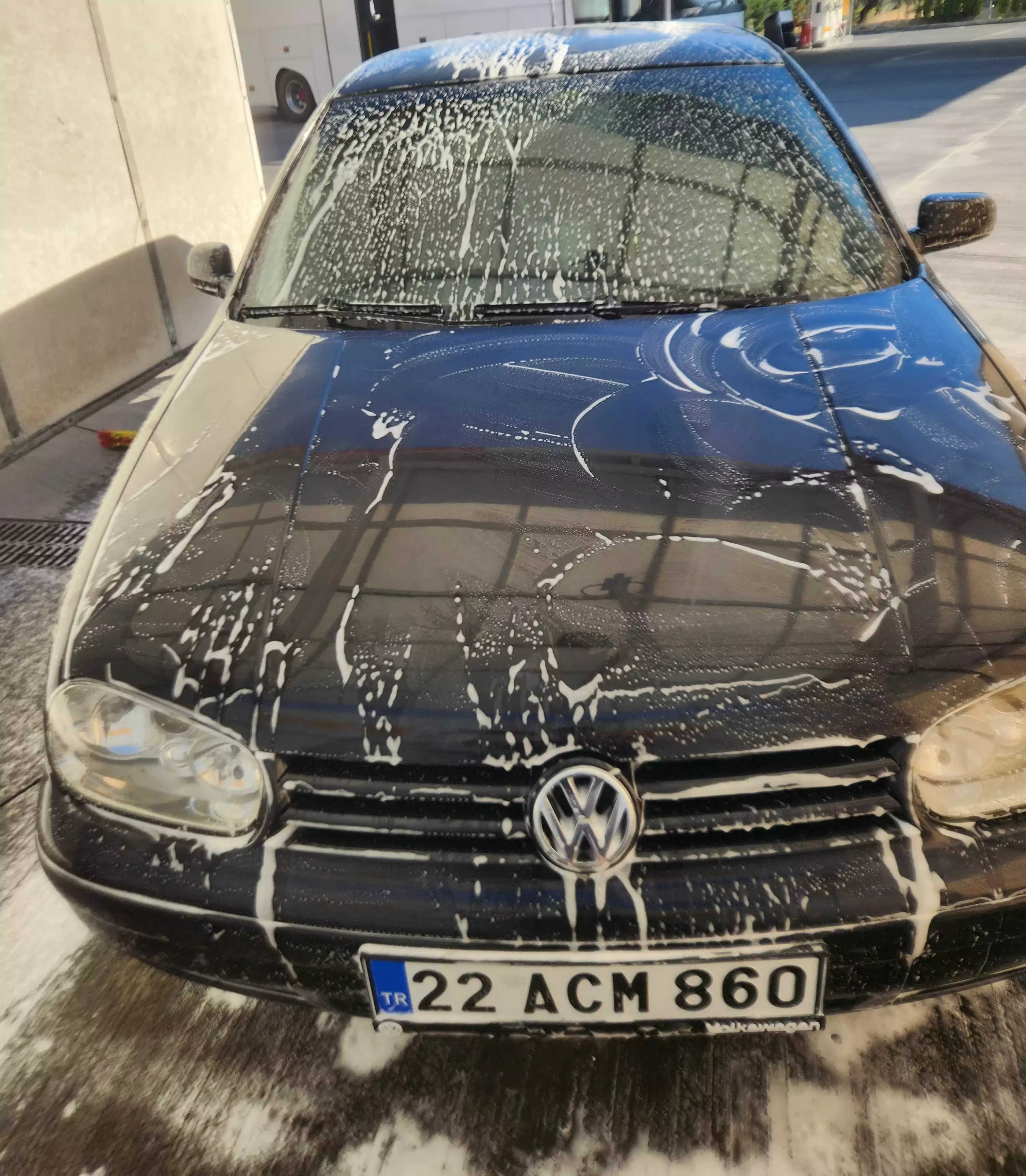 Ön yıkama köpük tabakası (Ön panel).